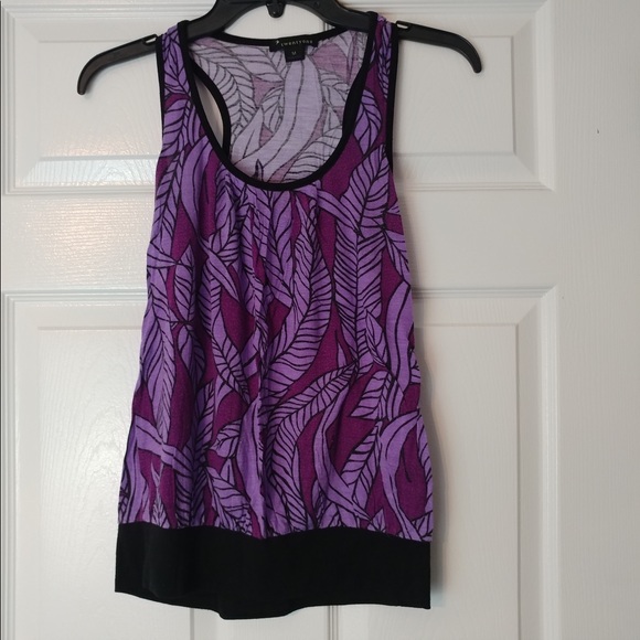 4/$15🌻 set of 2 Size M Purple Racerback Tank Tops - Picture 2 of 13